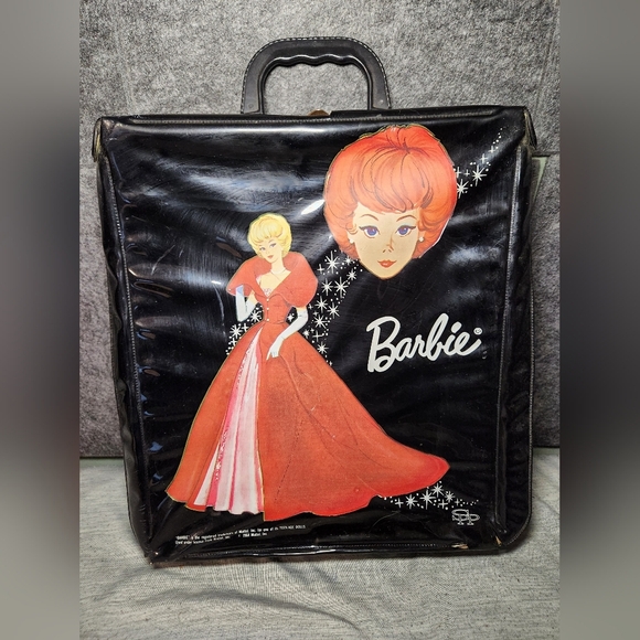 Rare Vintage Barbie 1964 Black Doll Case Sophisticated Lady, Red dress - Picture 1 of 12